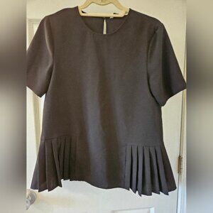 Zara Black Blouse Size Small